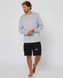 Follow Water tee L/S -Grey