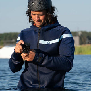Follow CORP neoprene jacket navy